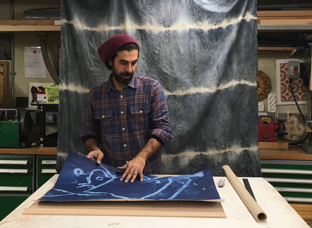 Migration MuseumKurdish artist, carpet designer and weaver Shorsh Saleh ...