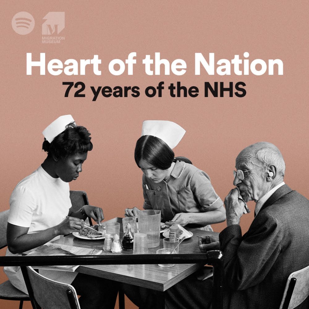 Migration MuseumHeart of the Nation digital exhibition and Spotify
